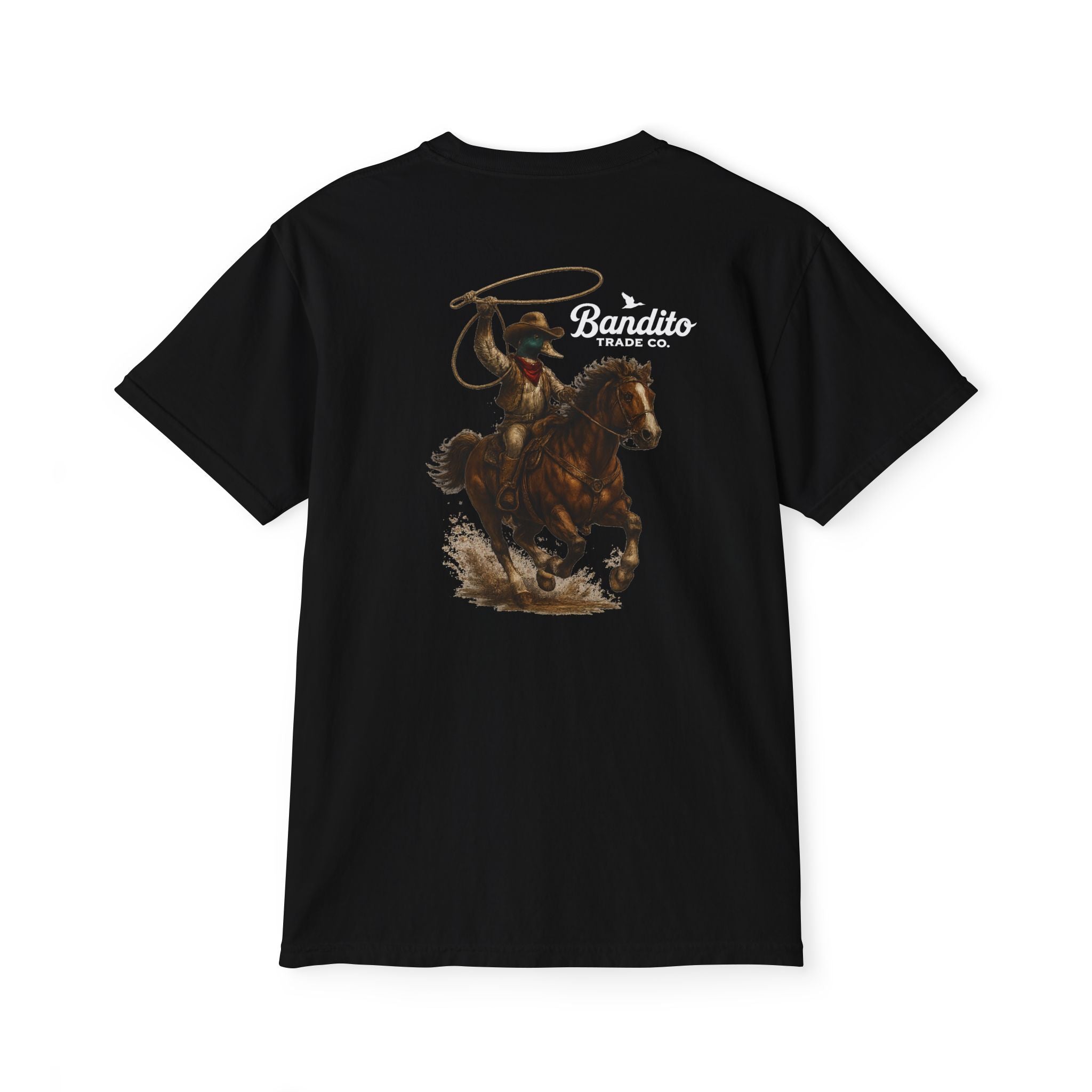 Wranglin Duk ~ Pocket-Tee