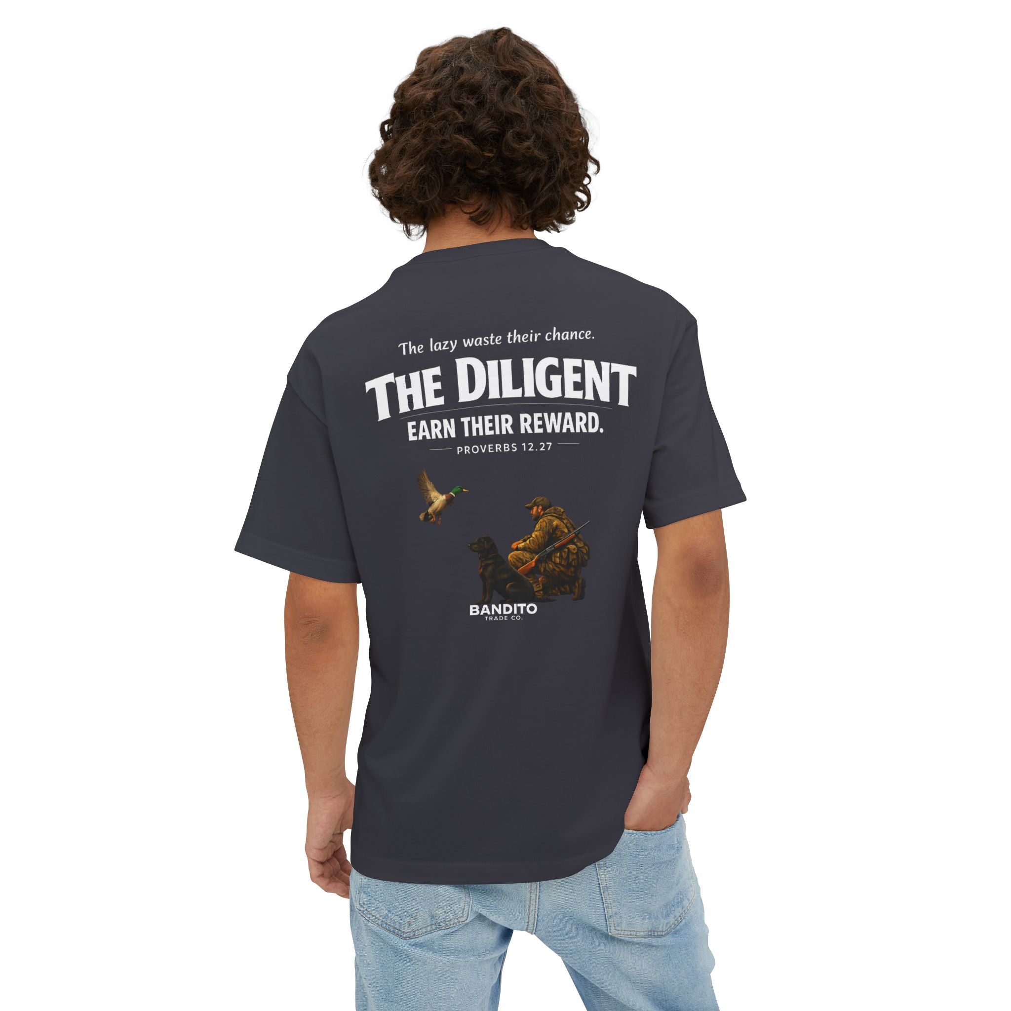 Proverbs 12:27 Box Tee