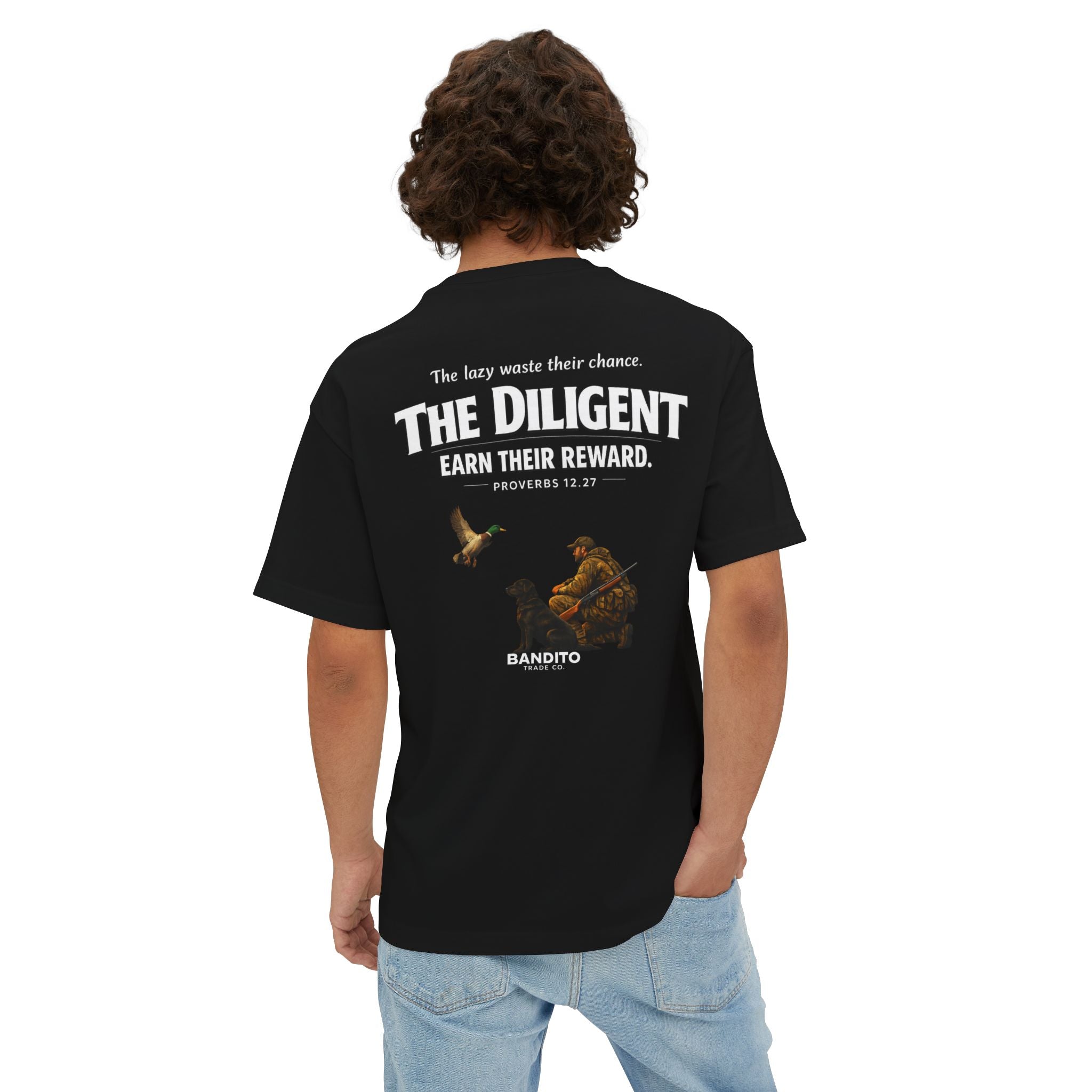 Proverbs 12:27 Box Tee