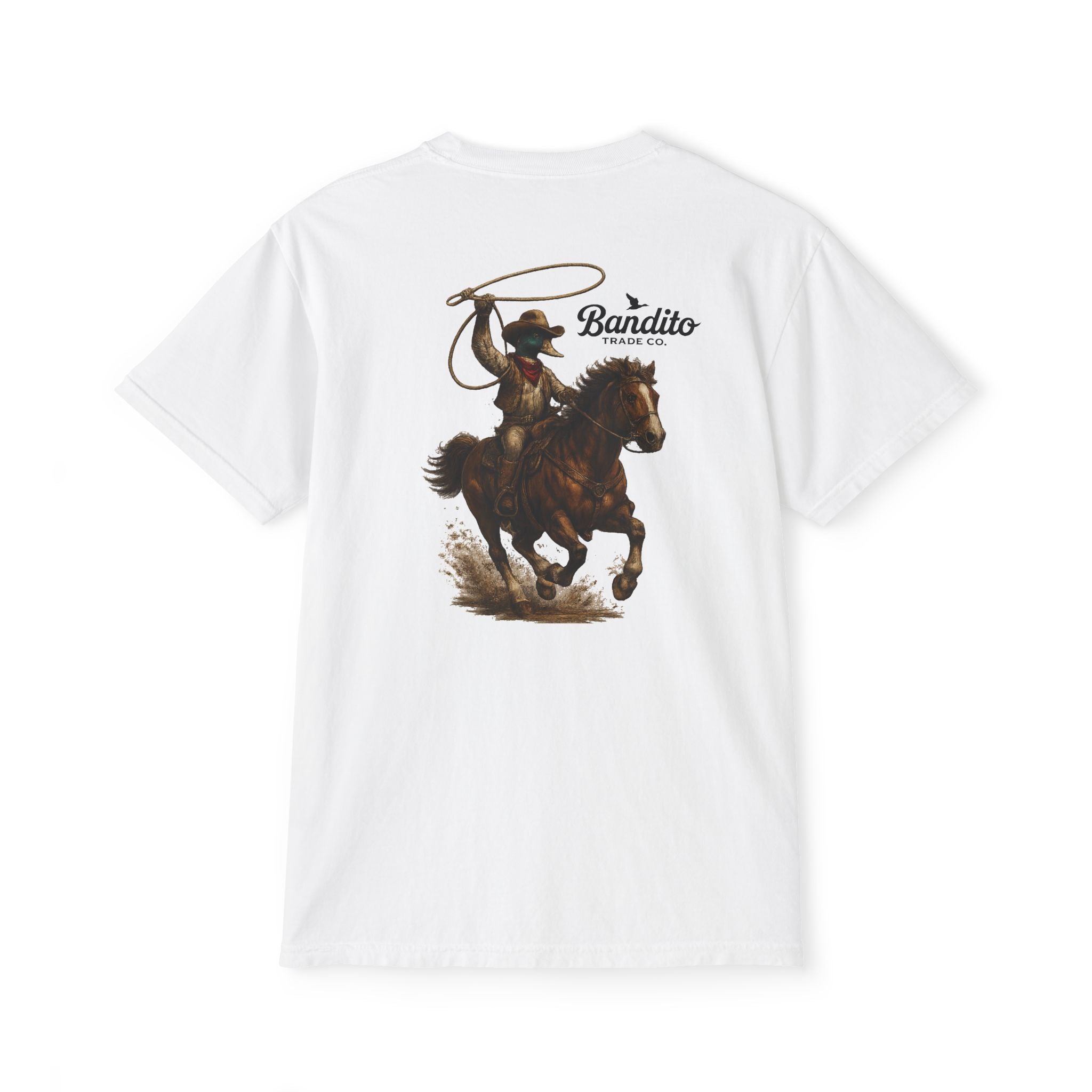 Wranglin Duk ~ Pocket-Tee
